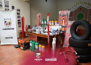 IMPORTANTE DOTACIÓN FORTALECE LA LABOR DE LA DEFENSA CIVIL EN CONVENCIÓN.
